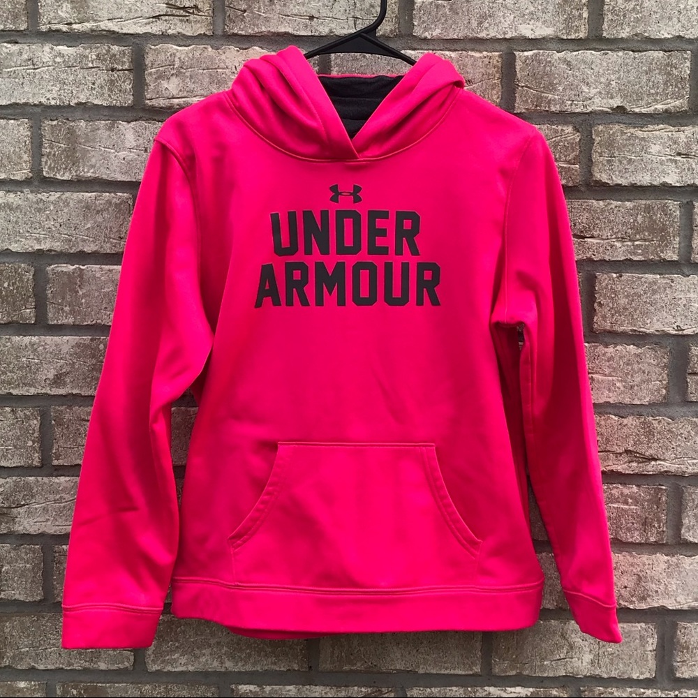 Pink Under Armour Hoodie